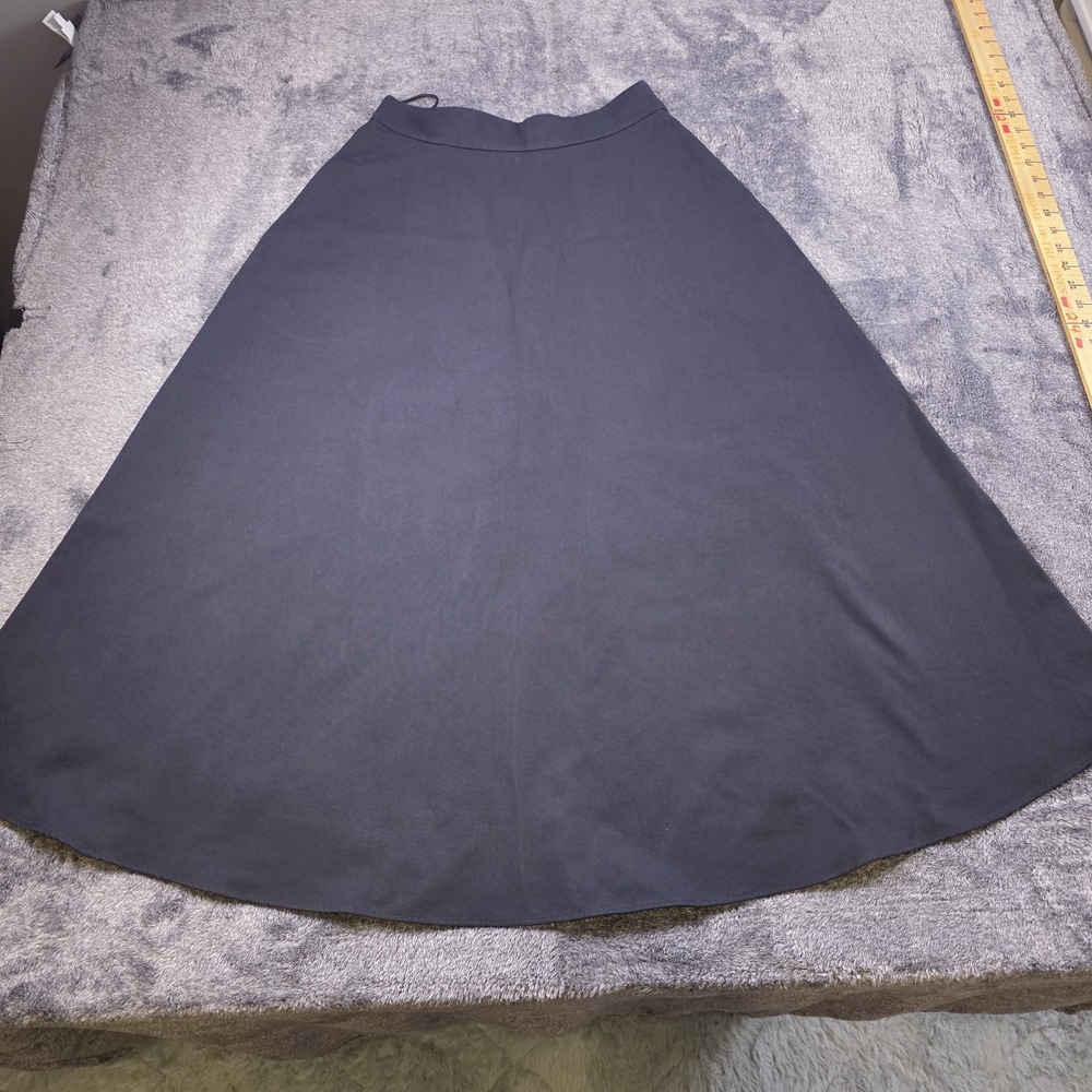 Ralph Lauren Purple Label Blue Cotton Maxi Skirt Size 6 $1990